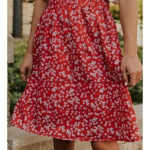 Villa Floral Skirt